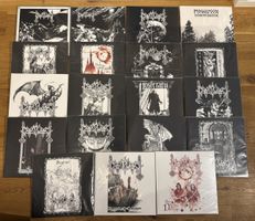 MOONBLOOD - Black Metal Sammlung 19 LPs neu