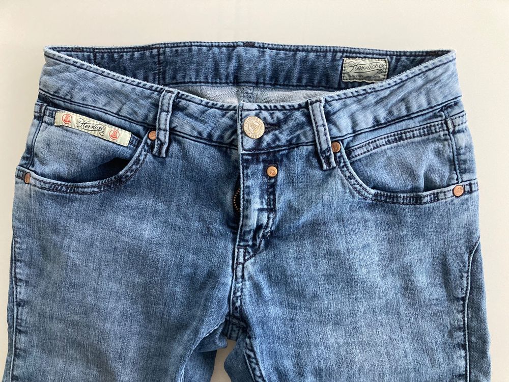 Herrlicher Jeans Donna Touch Cropped – Taglio Alla Caviglia – 82% Cotone 12% Lyocell – Tasche Posteriori E Laterali - 4