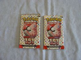Pokémon 151, 2 Boosters, (2023), Anglais, Neuf