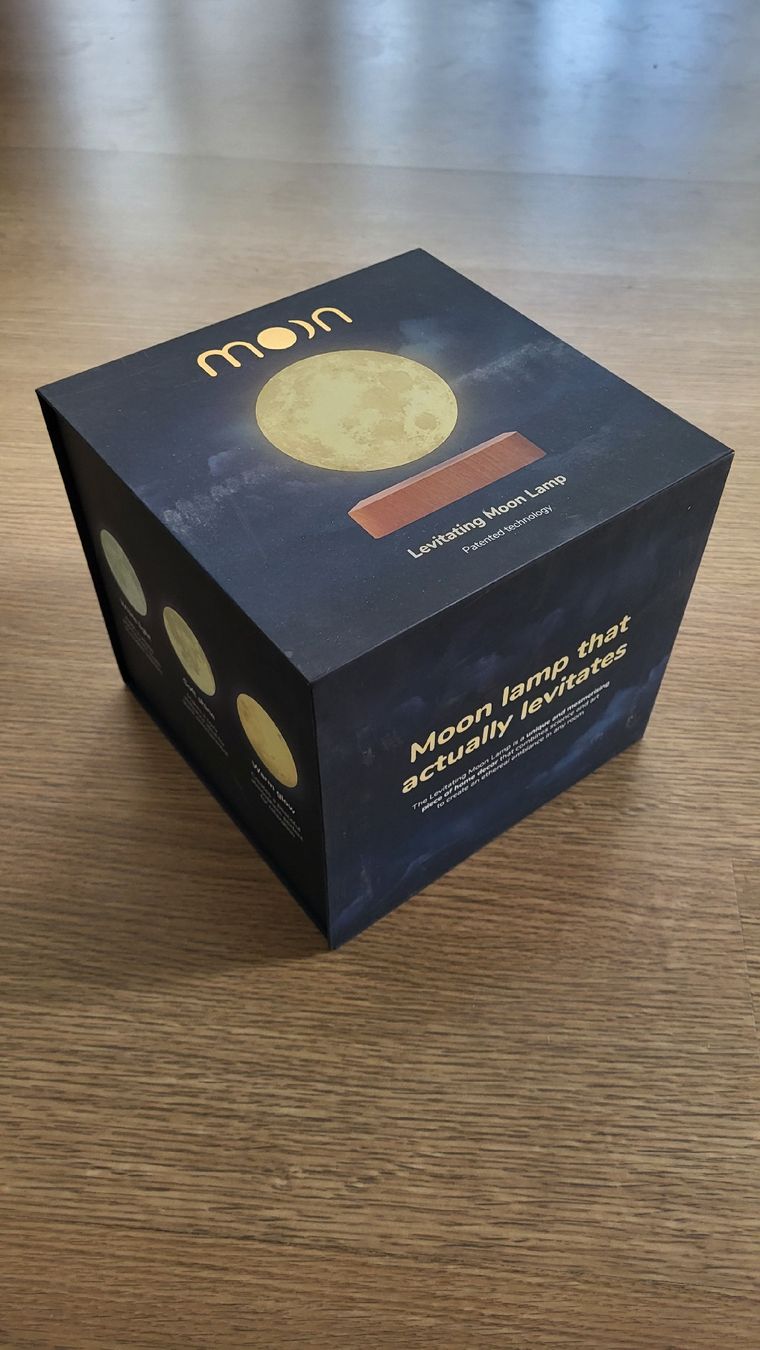 Lampade: Moon Store Lampe - Mond Lampe - Neu! – Nuovo e nell'imballaggio originale da Strengelbach venduto da diawit