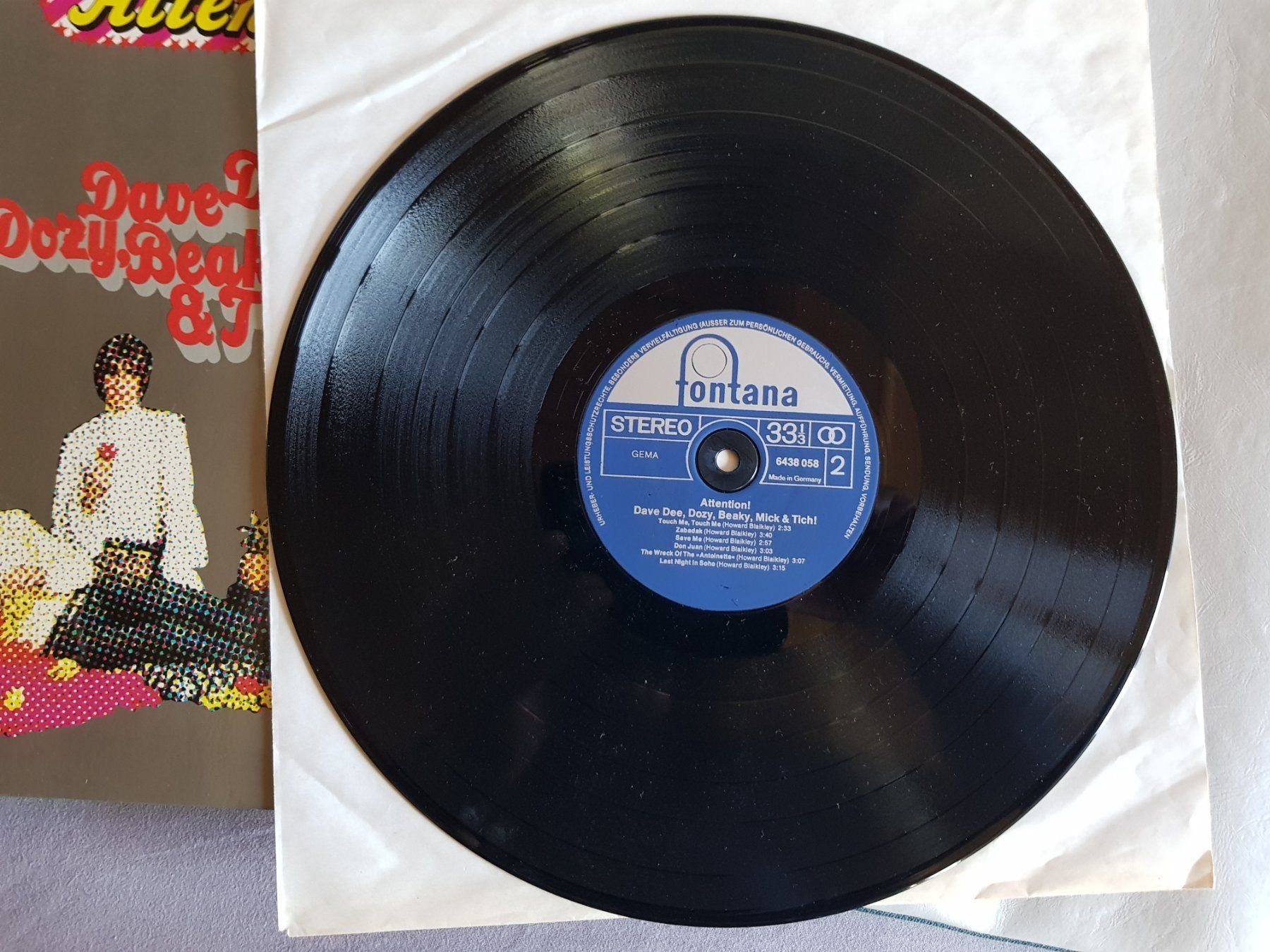 Dischi in vinile: LP - Attention! Dave Dee, Dozy, Beaky, Mick & Tich - 1973 – Usato da Walterswil BE venduto da Lonitti 3