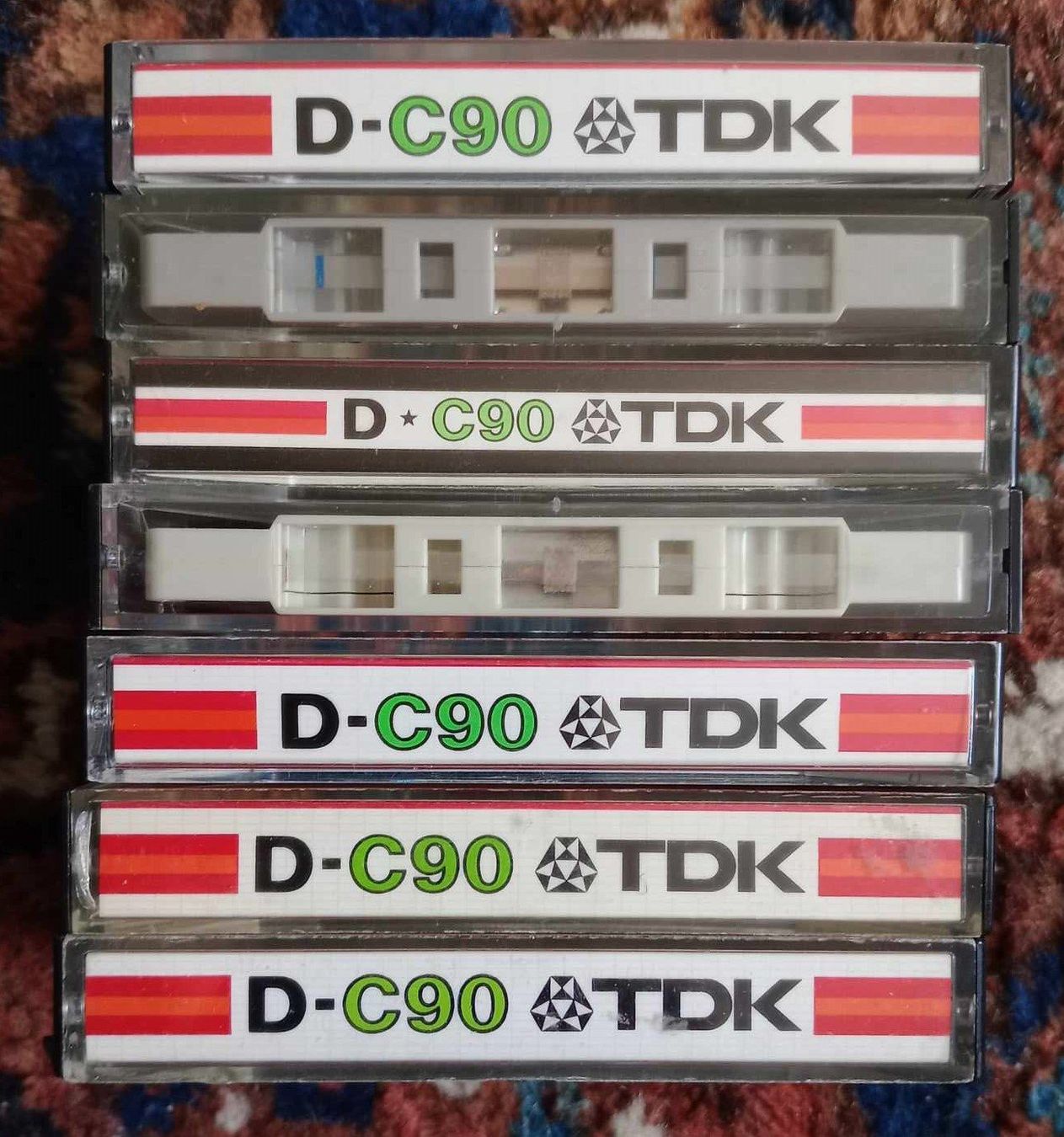 Kompaktkassetten: TDK D-C90 - cassettes / kassetten MC - 7x – Gebraucht aus Le Locle von borgespatricia 2
