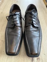 Herrenschuhe Leder braun Grösse 45 getragener Zustand