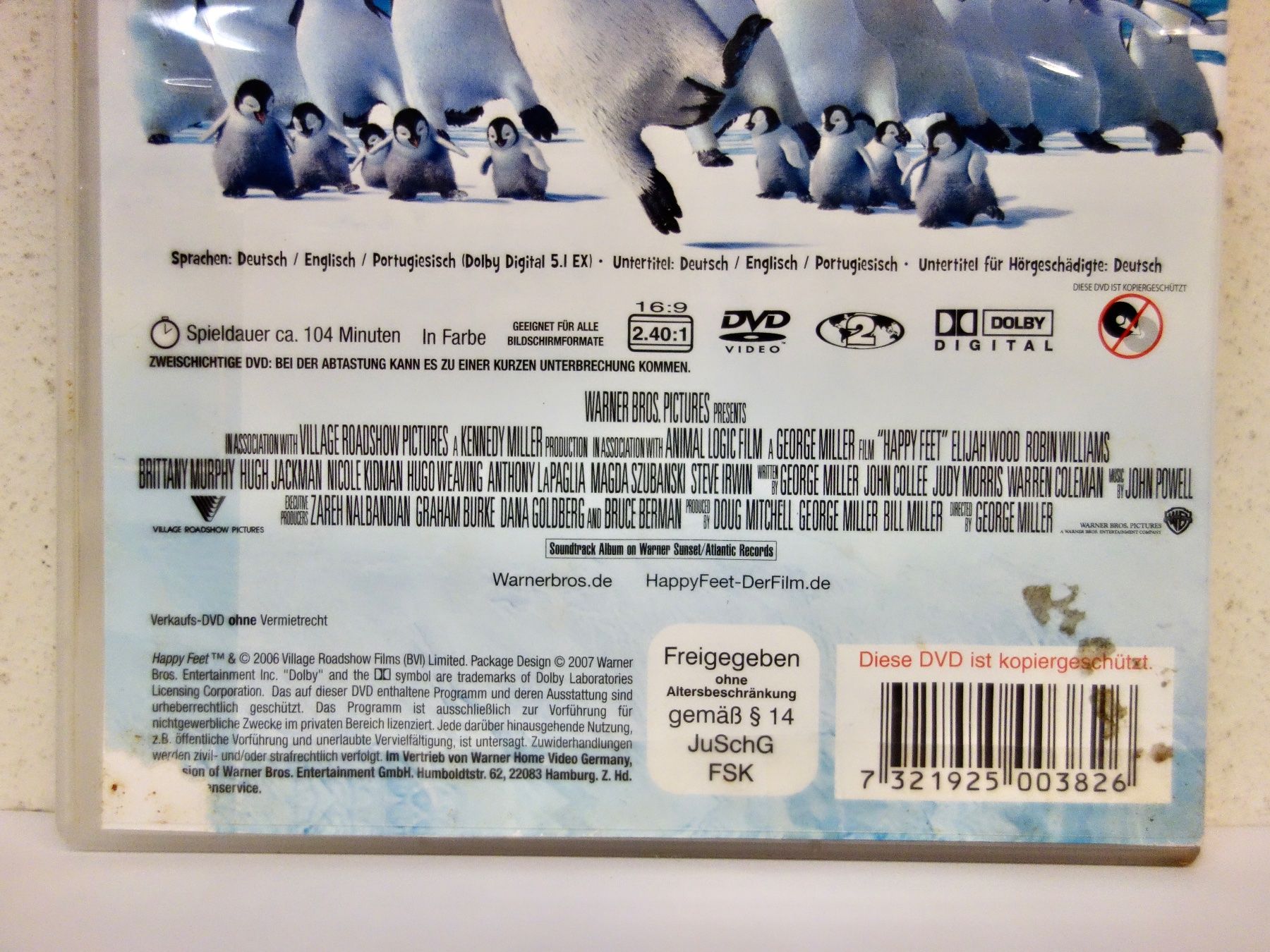Alle DVDs: DVD HAPPY FEET TRICKFILM – Gebraucht aus Kerzers von wisaundso 3
