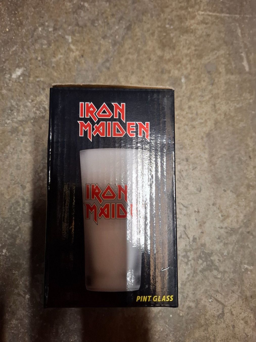 Bicchieri: Iron maiden - Glass pint – Nuovo e nell'imballaggio originale da Onex venduto da kal_b2w8 1