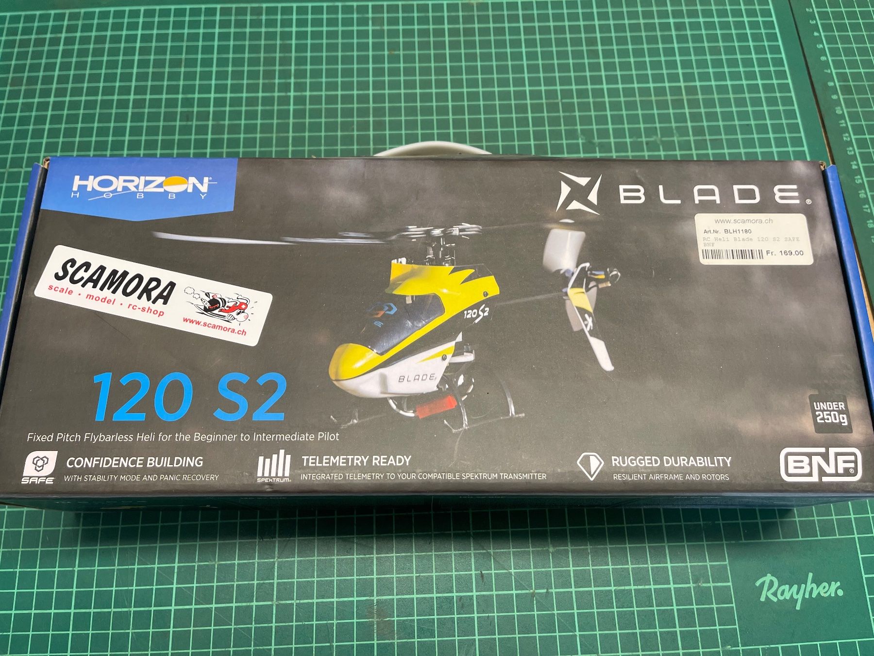 Blade RC Modellbau: RC Heli Blade 120 S2 – Neu und originalverpackt aus Oberurnen von Rororo64