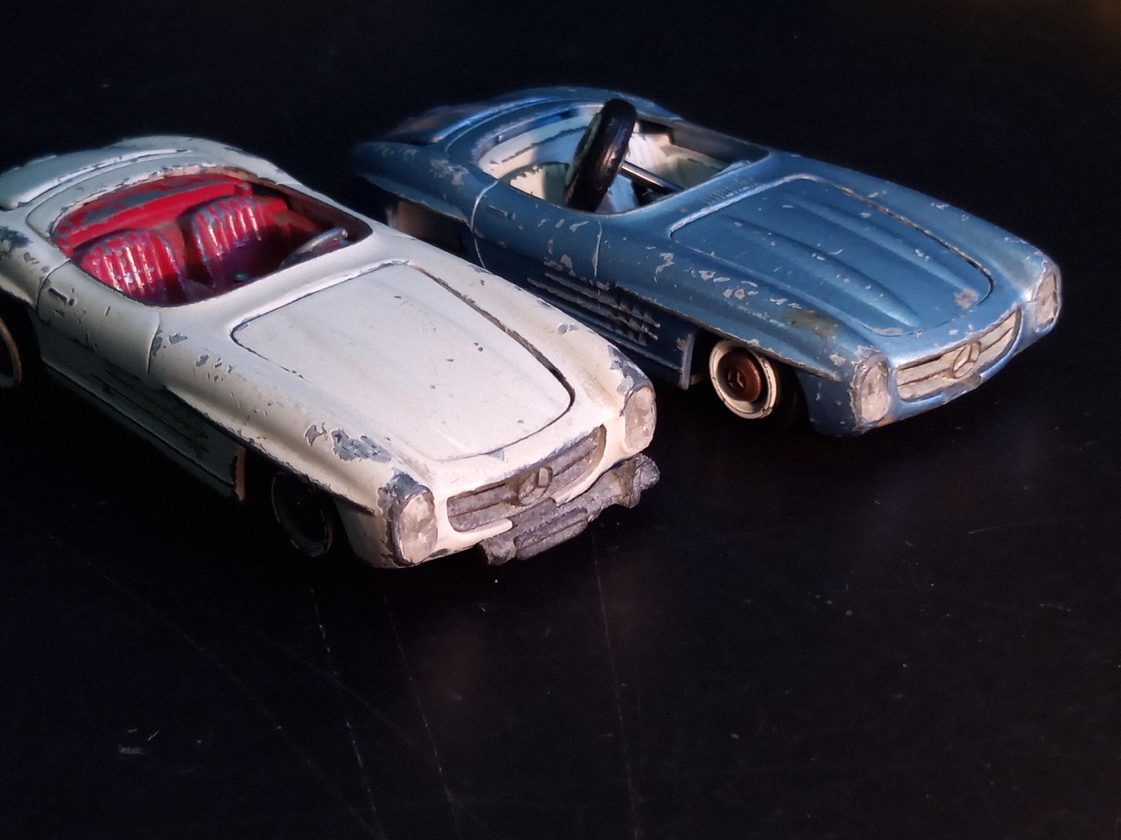 Tekno Modellini d'auto: Zwei Mercedes-Benz Tekno Denmark Blechauto Modellauto – Difettoso da Reiden venduto da Zofi-Brocki 2