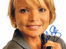 Uschi Glas Autogramm signiert Foto 13x18cm