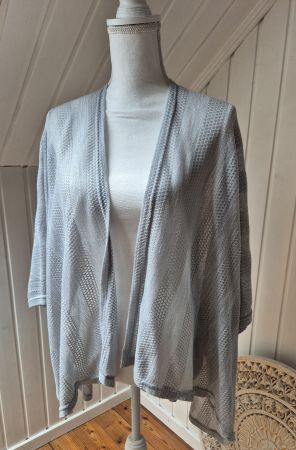 STEVE MADDEN   🤍  leichter strick cardigan überwurf 🩶
