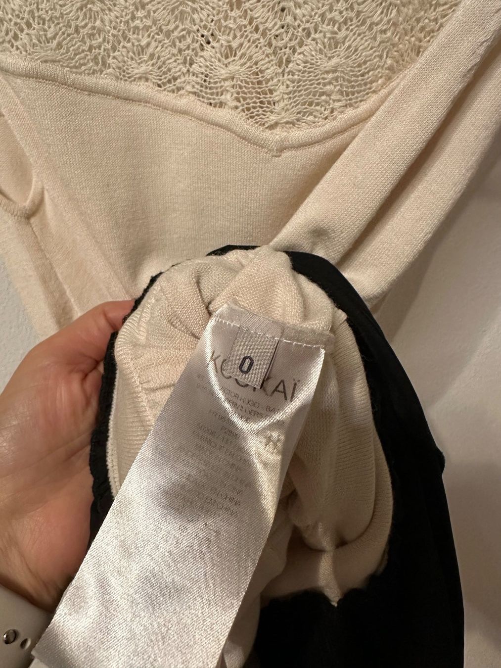 Kookai Vestiti: Kookai Kleid, schwarz/weiss, Grösse 0 – Usato da Winterthur venduto da AngiDi 2