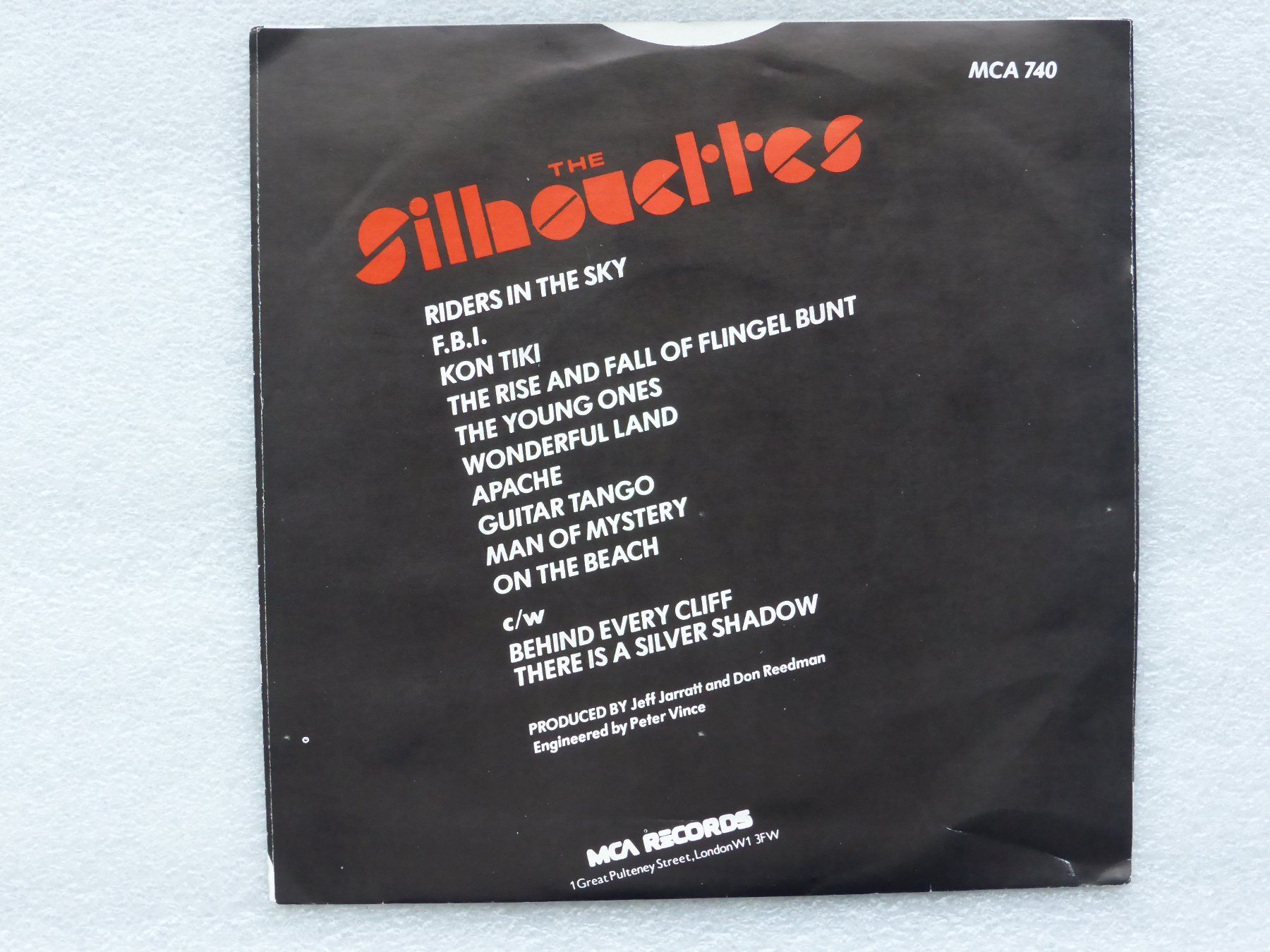 Vinyles: Vinyl Single  THE SILHOUETTES – D'occasion à Küssnacht am Rigi par Mondkinder 3