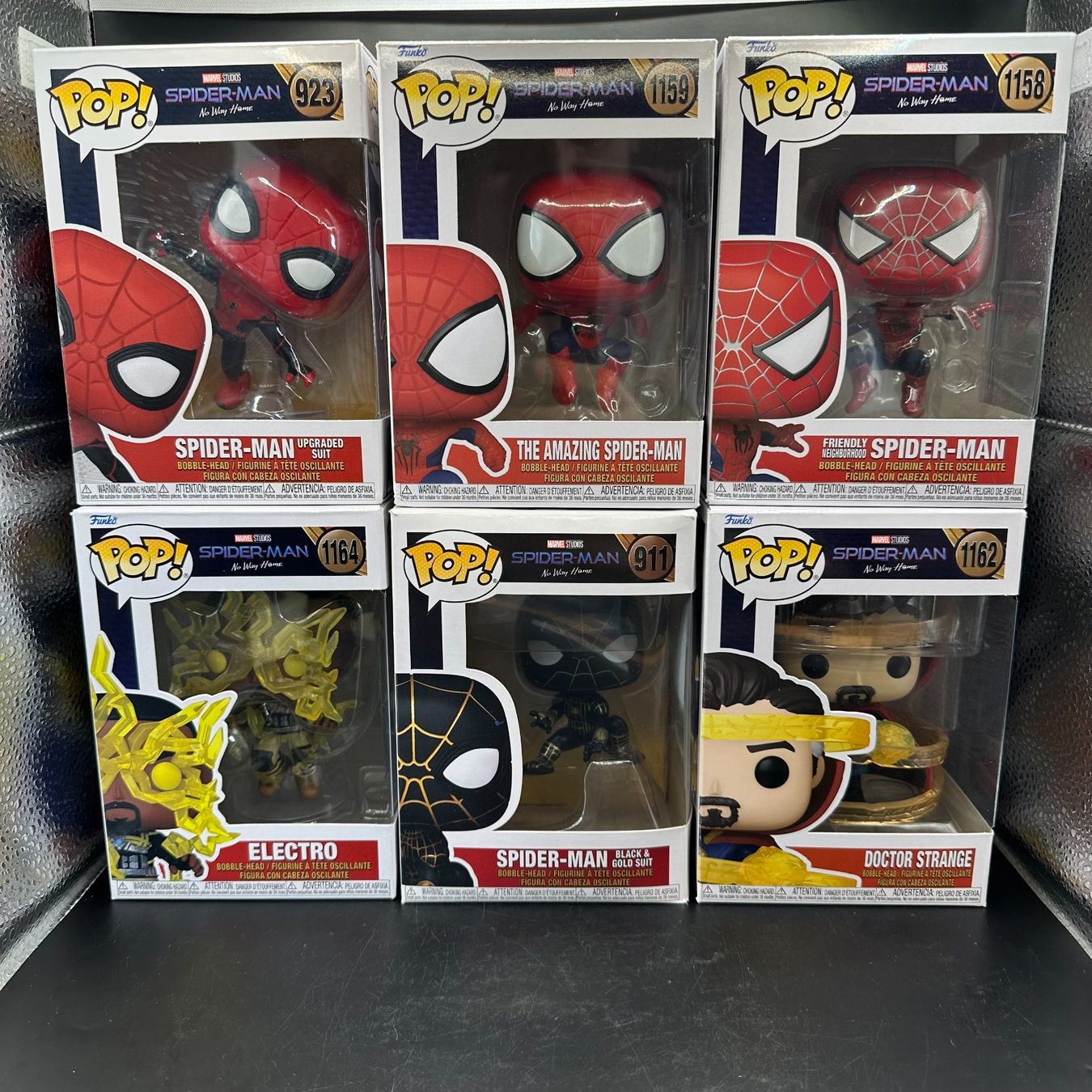 Funko Statuette: Funko Pop Marvel Spider-Man 6Stk Sammlung – Usato da Düdingen venduto da Nerdworld