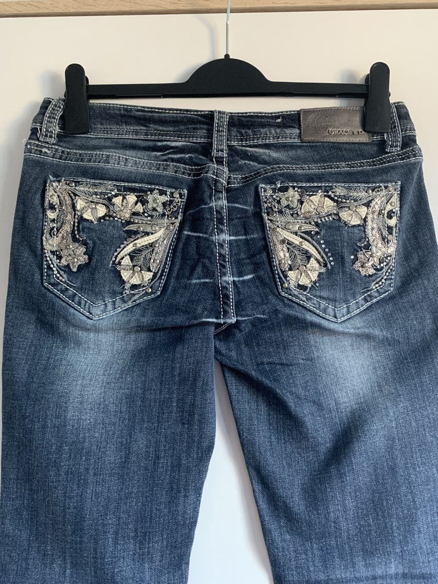 Jeans: Grace Jeans, Skinny, Gr. 28x32 – Neu (gemäss Beschreibung) aus Murten von schneebutz11 3