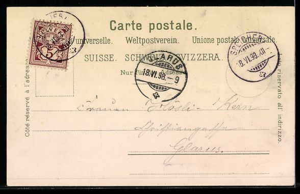 Cartoline postali: Litho Speicher, Totalansicht, Vögelinse – Usato da Berlin venduto da bartko-reher 1