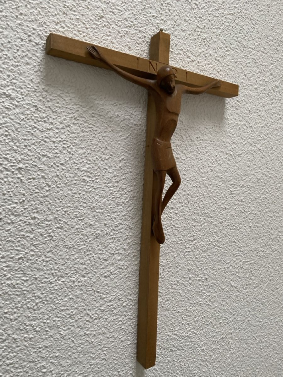Sculture & Statue: Kruzifix aus Holz, geschnitzt. – Usato da Biberist venduto da Momo33 5