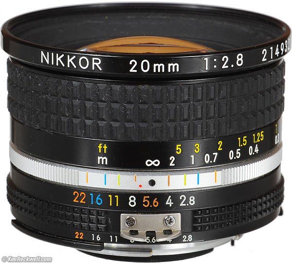 Nikkor Objektive: Nikkor Objectiv 20 mm f2.8 MF – Gebraucht aus Mols von armanwalensee 2