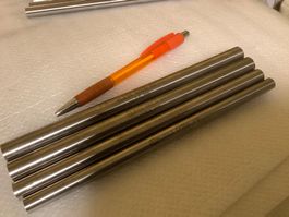 4 HSS Drehstahl Rohlinge Ø10, Ø12 & Ø14mm, Länge 200, ALESA