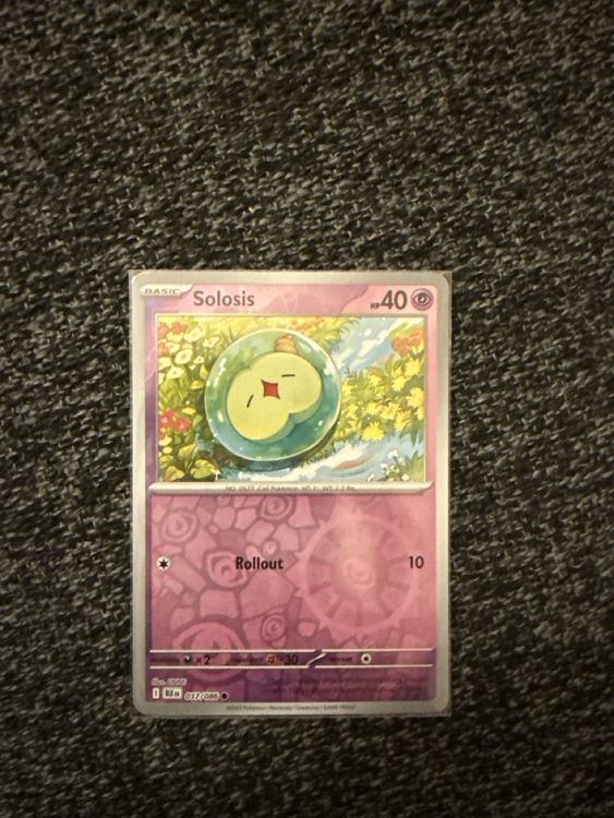 Pokemon - Solosis 037/086 Reverse (BLK EN) - NM (Neu (gemäss ...