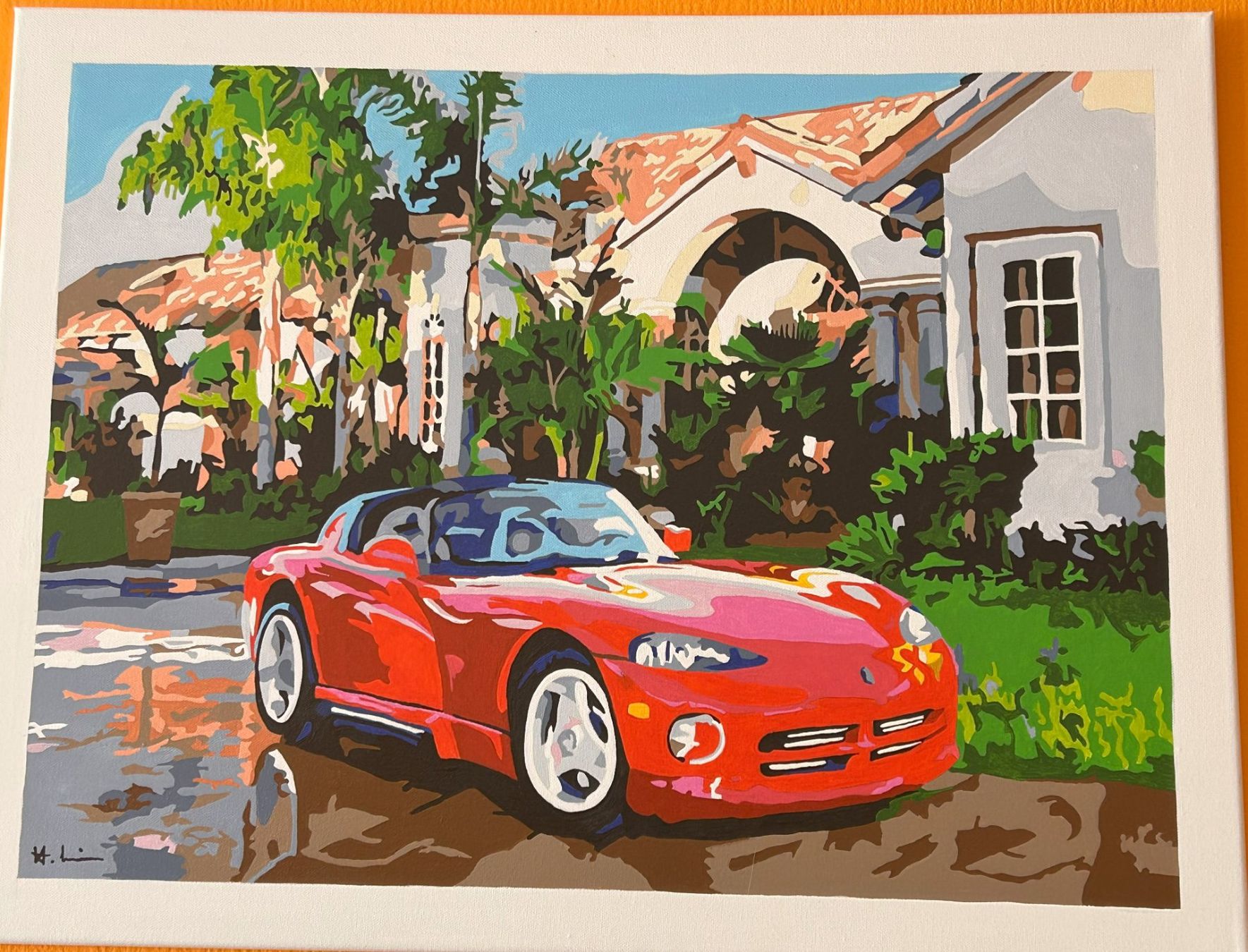 Foto & Immagini: Acryl bild – Usato da Waldkirch venduto da Golf210