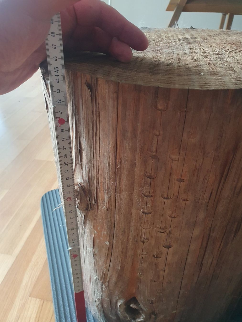 Hocker: Holzblöcke / Hocker – Gebraucht aus Hirschthal von Devis203 2