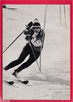 SKIFAHRERIN RUTH WERREN AUF ROSSIGNOL SKIS, 31.12.1989