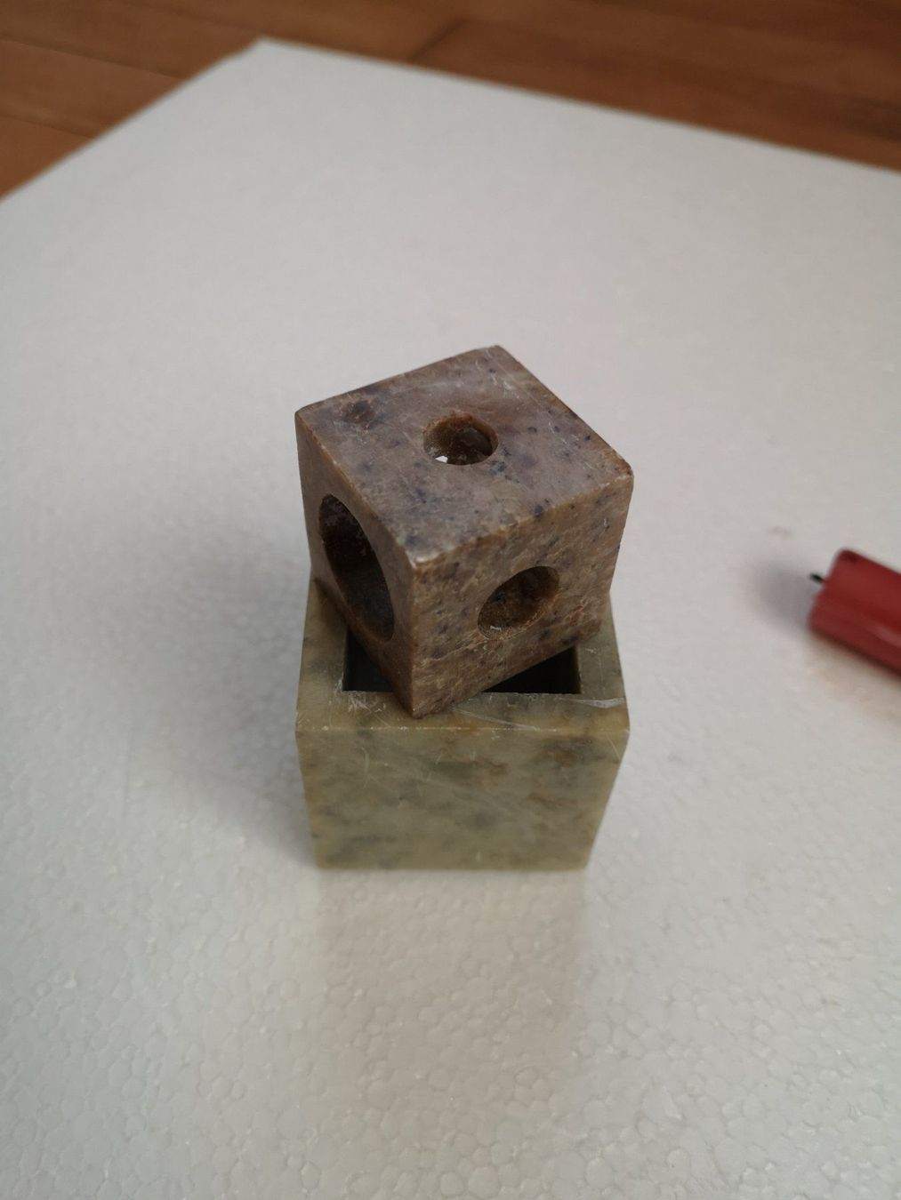 Portacandele: Universal Kerzenhalter - Stein – Usato da Winkel venduto da Kade50 3