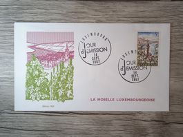 TR47 Enveloppe + Timbre Luxembourg 1967