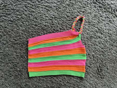 Sommerliches Top, Neonfarben, Grösse S, wie neu!