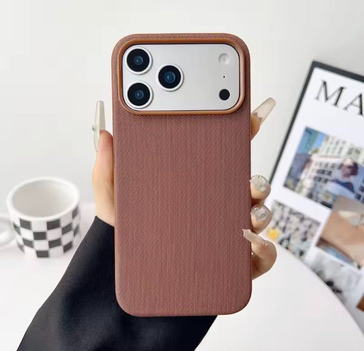 Apple Cover & Protezioni schermo: Coque iPhone 17 Pro Max Tech Woven MagSafe Luxe + Privacy – Nuovo e nell'imballaggio originale da Thônex venduto da BrYu 9