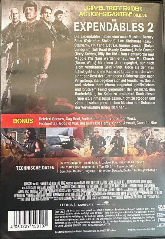 Tutti i DVDs: 4 DVDs The Expendables 1-4 Action Filme – Usato da Beringen venduto da Mantafisch1 4