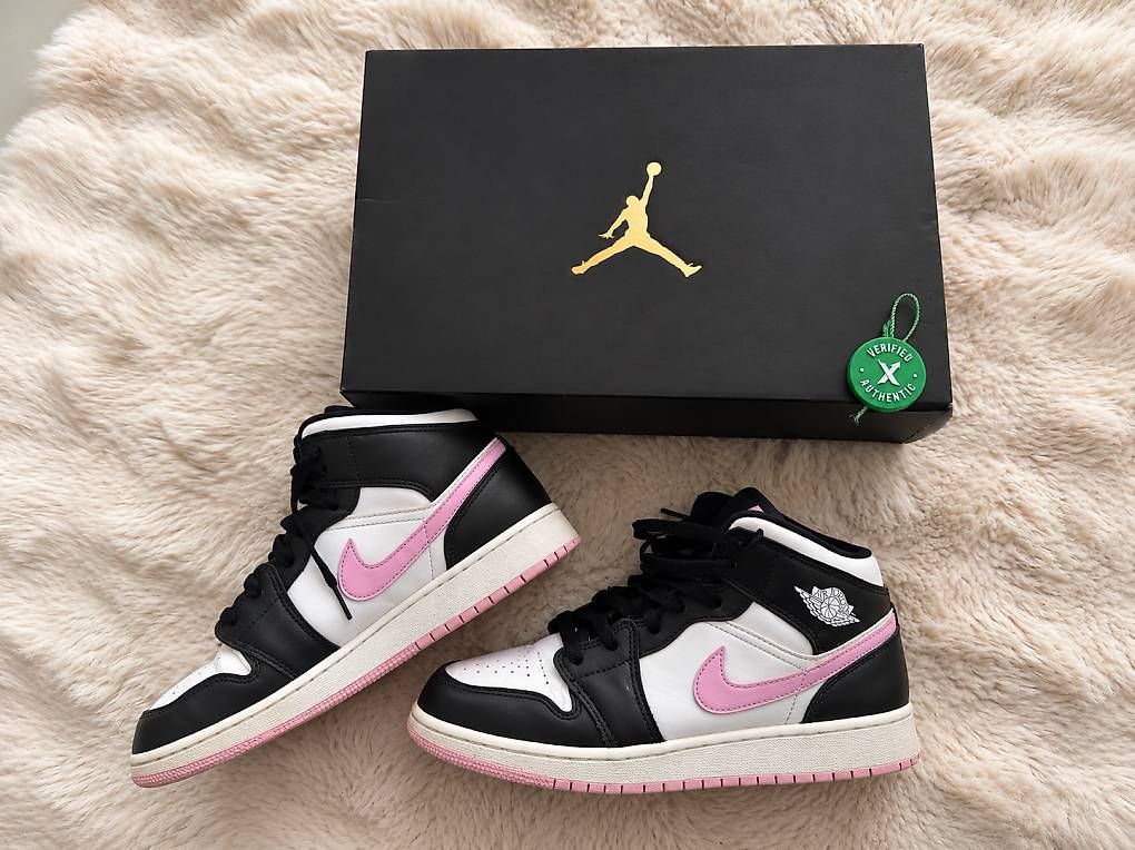 Scarpe da donna: Jordan 1 Rosa/Weiss/Schwarz – Nuovo e nell'imballaggio originale da Reinach BL venduto da chi_9dsf 1