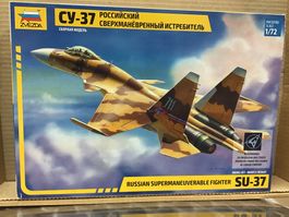 Zvezda SU-37 Modellbausatz 1/72, Neu, Winterprojekt! (52)