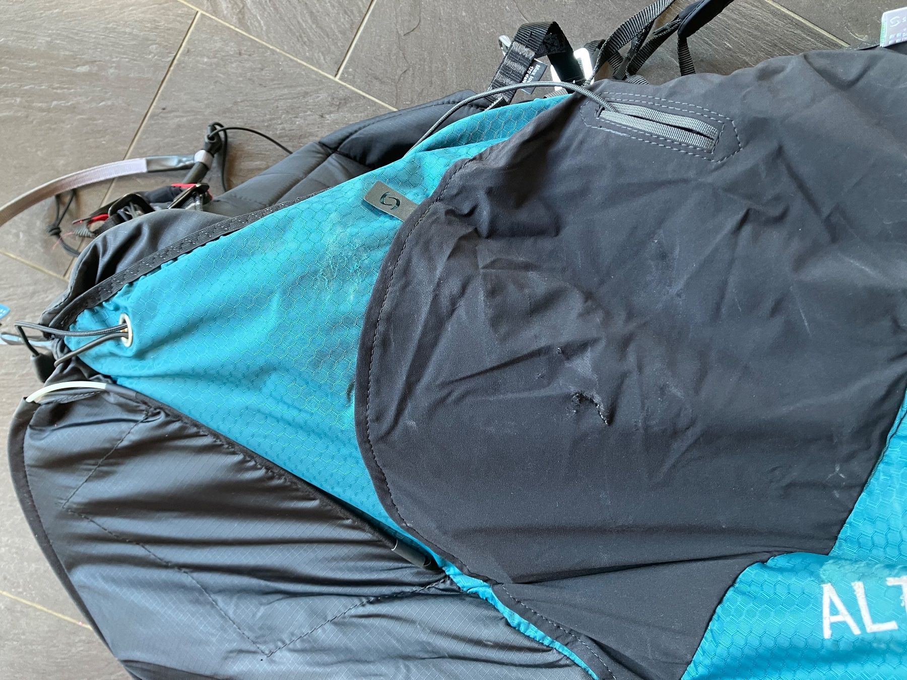 Sport dell'aria & Aquiloni: pack parapente sellette, parachute secours – Usato da Fortunau (Ayent) venduto da markusvalais 5