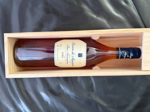 Spiritueux: Baron de Sigognac 1981 Armagnac – D'occasion à obfelden par Jetztaber 1