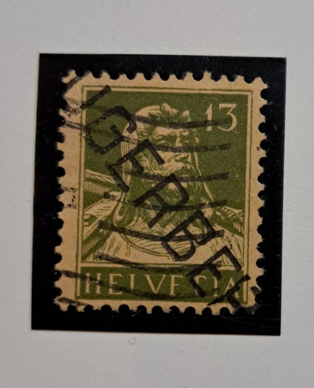 Timbri: Stabstempel Zugerberg – Usato da Unterägeri venduto da PhilatelieStudiger
