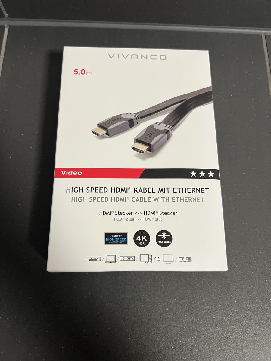 Cavi: Vivanco HDMI Kabel 5M – Nuovo e nell'imballaggio originale da Holziken venduto da 181281 2