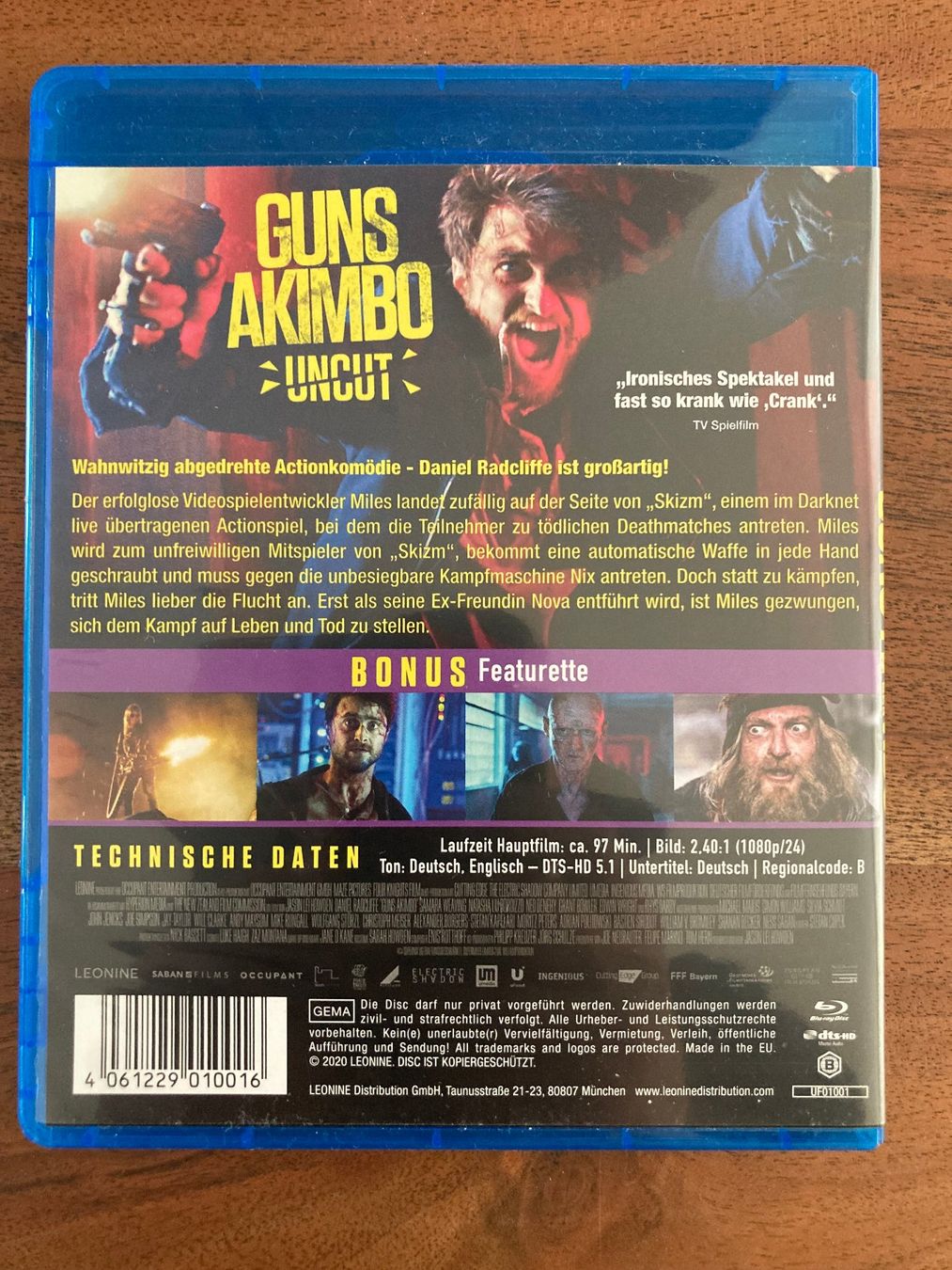 Alle DVDs: Guns Akimbo, Uncut – Neu (gemäss Beschreibung) aus Mauensee von Etrigan 1