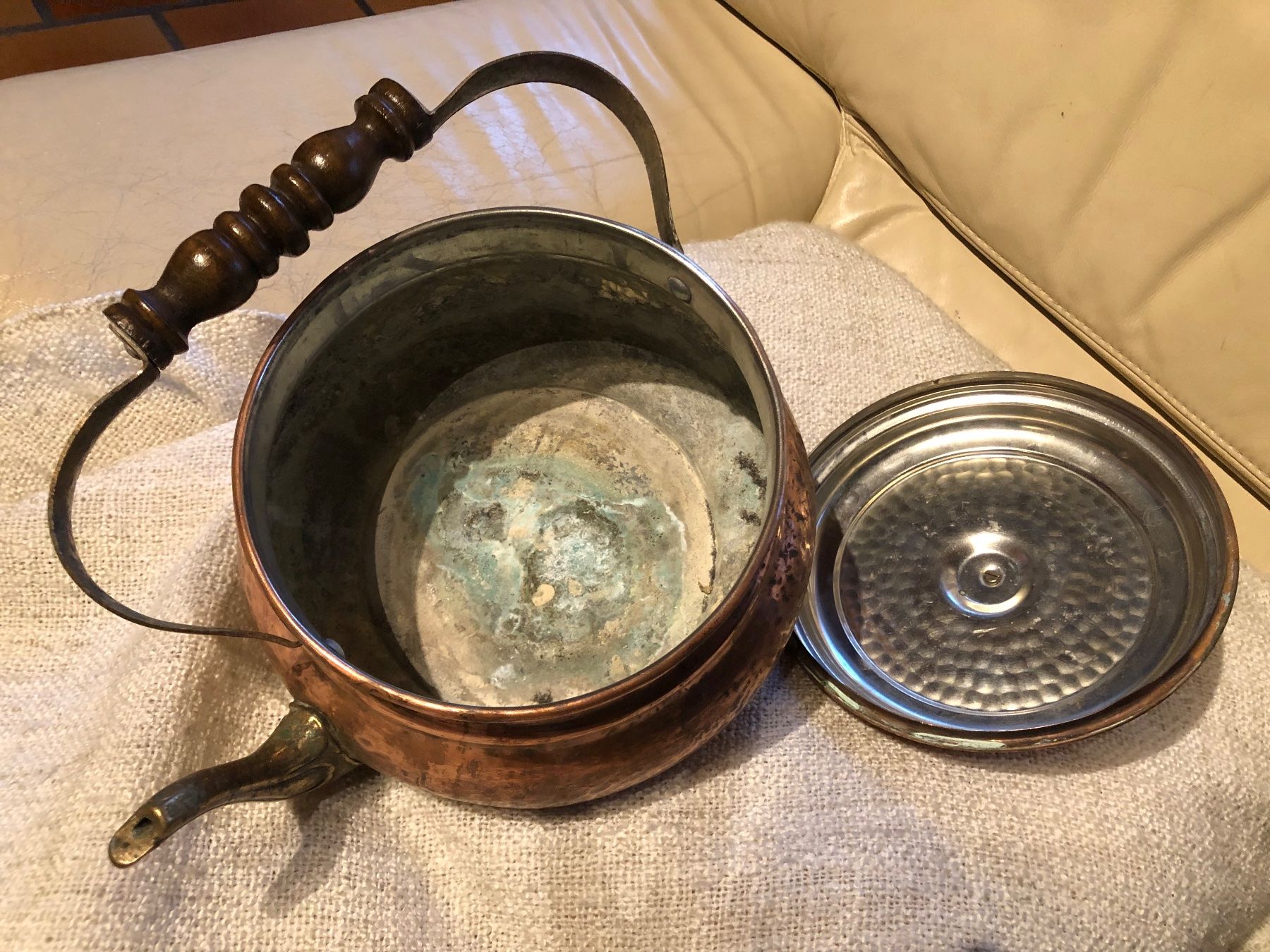 Wasserkocher: Ancienne bouilloire cuivre vintage – Gebraucht aus Bernex von joe_6dn9 4