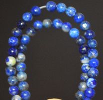 Stein Perlen Strang L-7163 – Lapislazuli 3mm – 38cm
