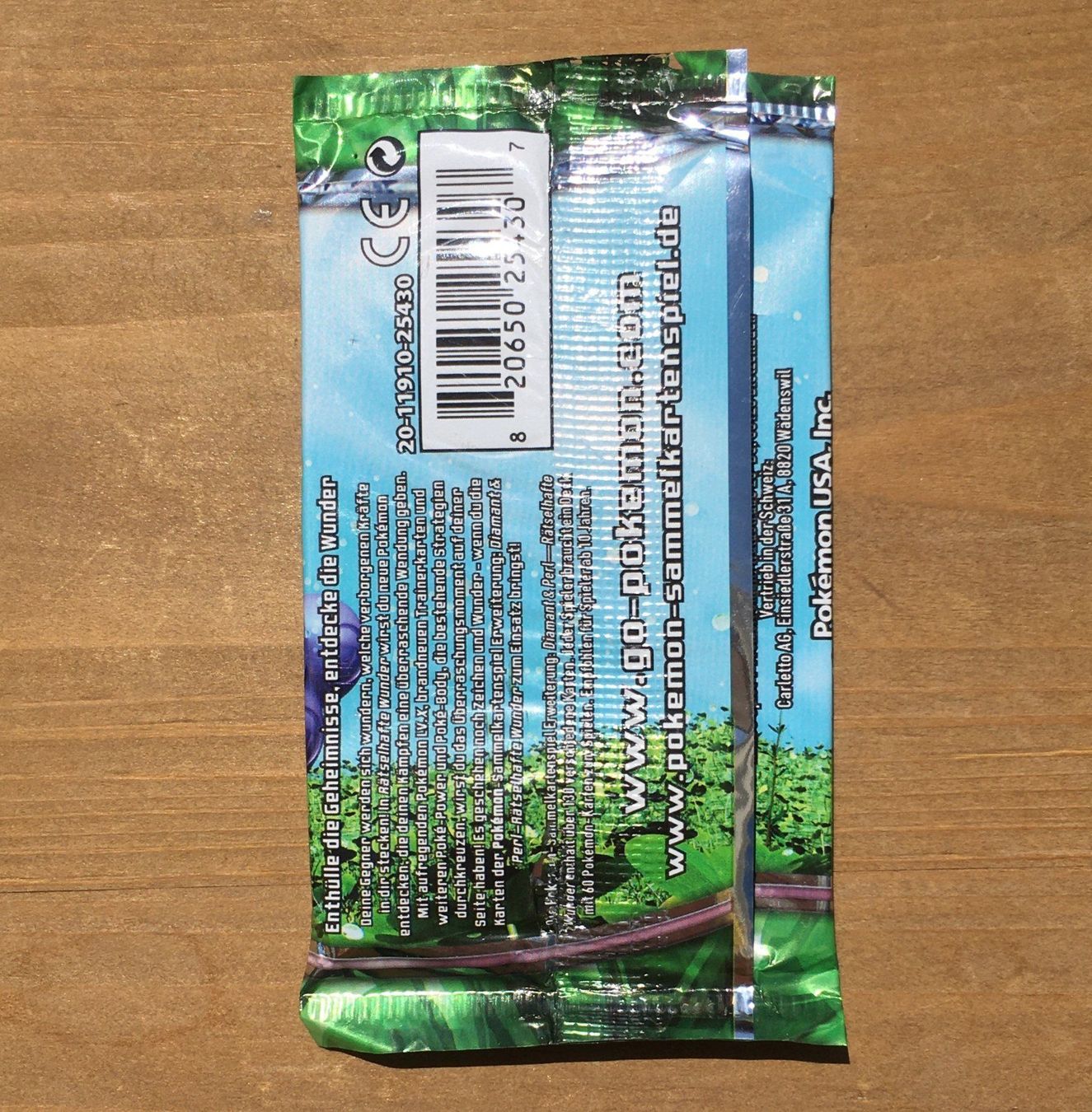 Pokémon Carte collezionabili: Leeres Booster Pokémon Rätselhafte Wunder Roserade – Usato da Dornach venduto da Deco89 1