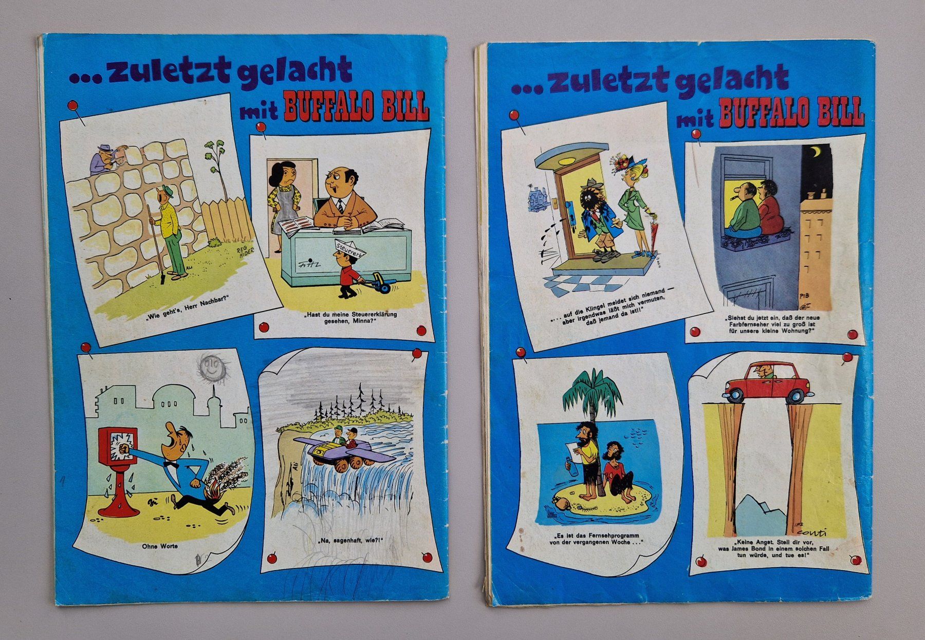Fumetti: Buffalo Bill Comics Nr. 228 und Nr. 244 – Usato da Aarau venduto da Vintage1969 1