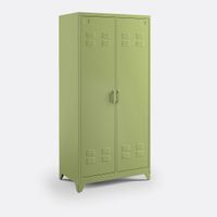 Schrank aus Metall für Kleider
