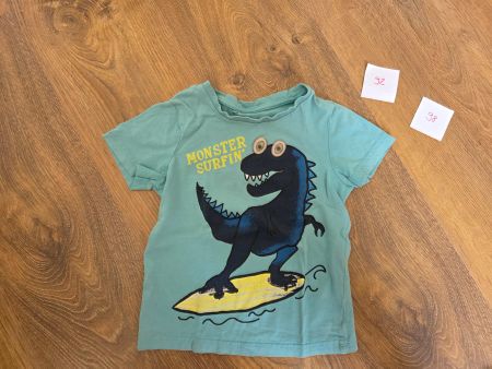 T-Shirt, Shirt Dino Surf Gr. 92/98