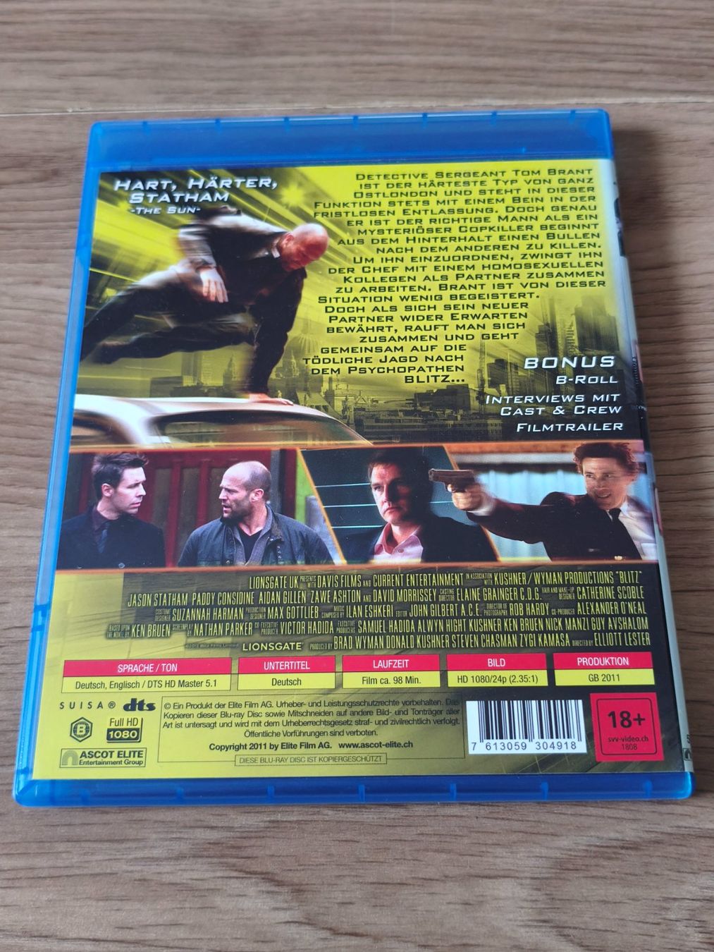 Tous les DVDs: Blitz – (Blu-Ray/2011) – D'occasion à Schaffhausen par philscardstore 1