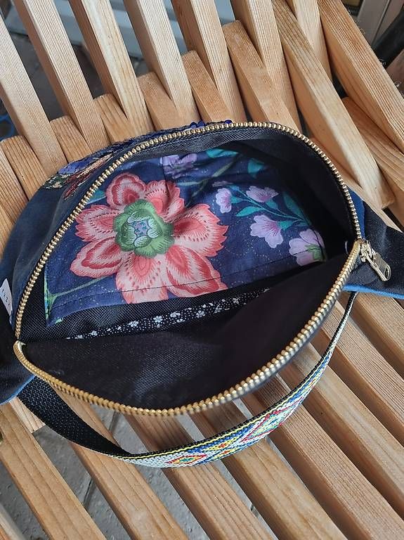 Sacs: Tasche Patchwork handmade Bauchtasche NEU bag Damen – Neuf (Voir description) à Binz par JoPra 1