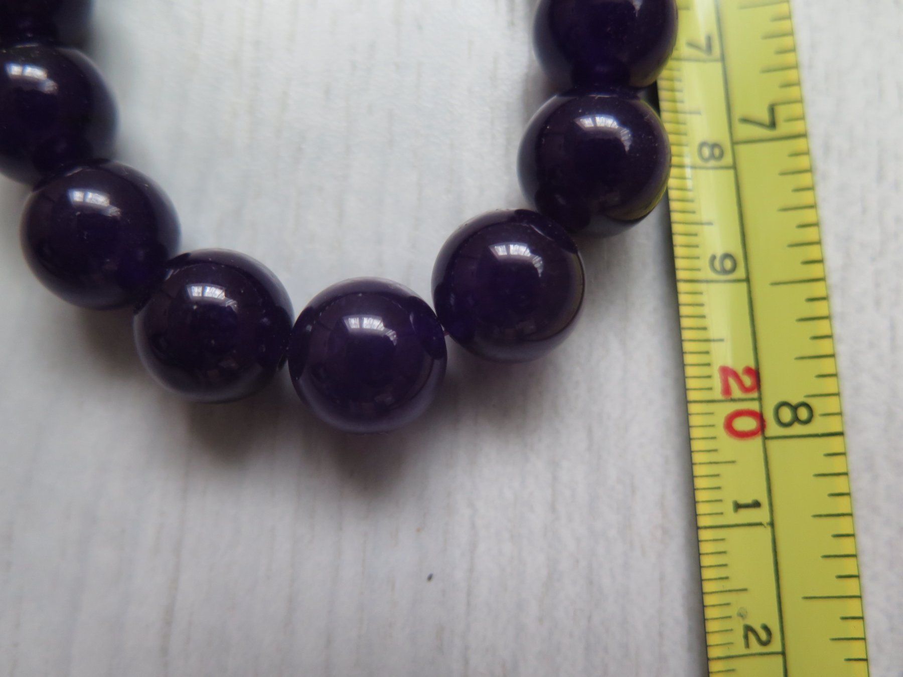 Catenine: Amethyst Jade Kette ungebraucht – Nuovo (secondo la descrizione) da Schaffhausen venduto da Yamakana51L8736OQ8 1