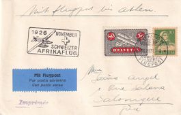 1. Afrikaflug Mittelholzer (Etappe Zürich - Athen) 1926