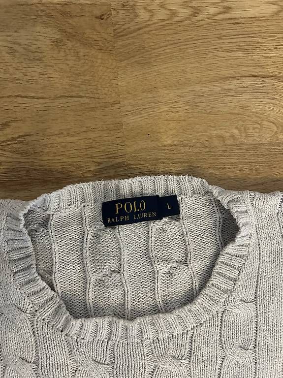 Maglioni & Felpe: Polo Ralph Lauren Cable Knit Grau – Usato da Steinach venduto da KasparWyldin 2