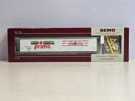 Bemo, 2288154, RhB, Schiebewandwagen, primo visavis, Neu