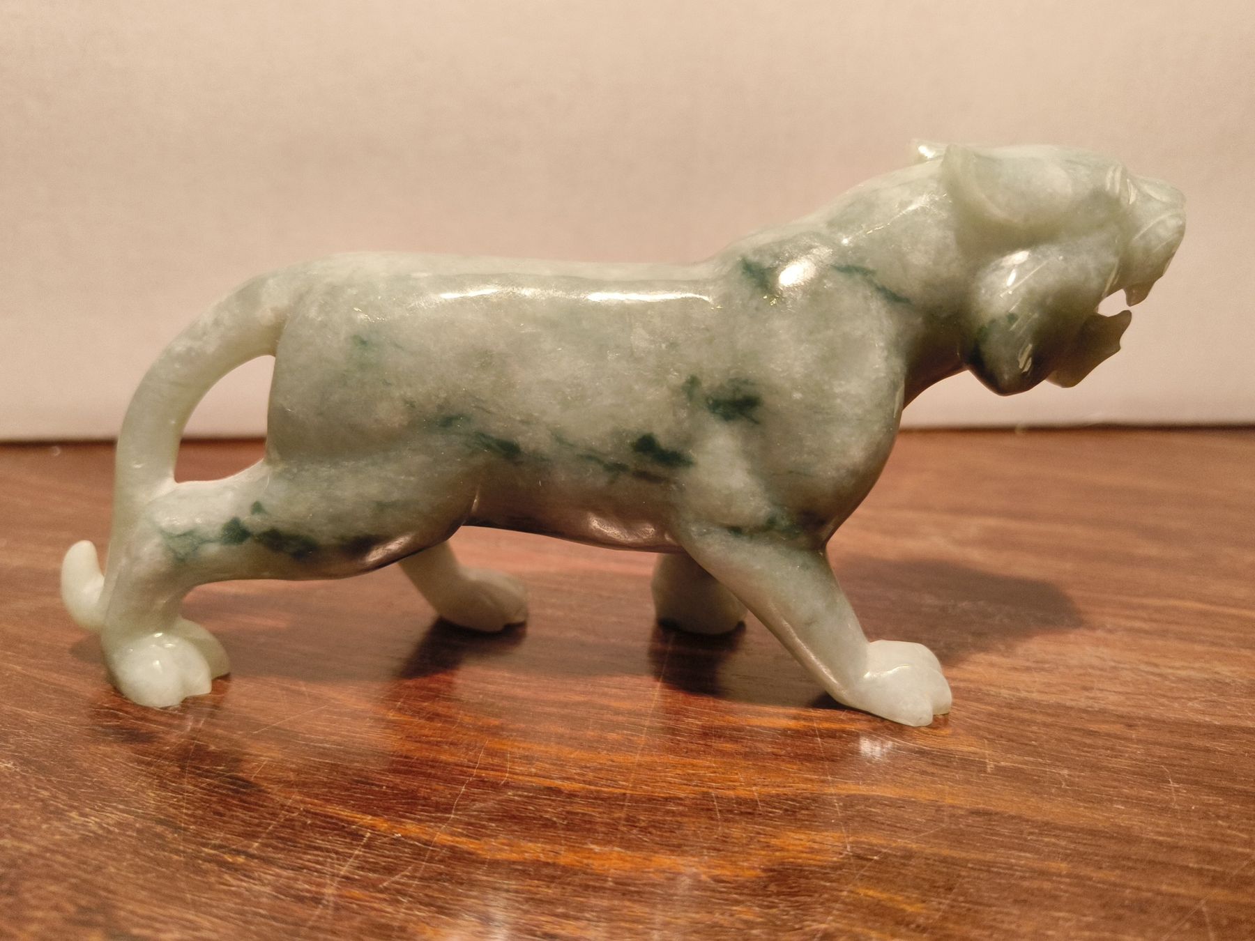 Sculture & Statue: Jade Tiger ca 17cm lang Asiatica – Usato da stettlen venduto da VintageBern_ch 3